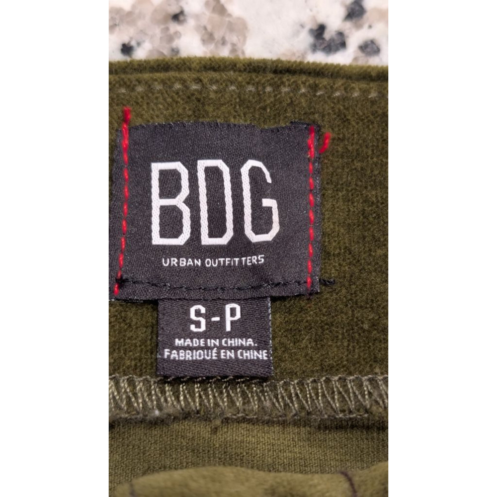 Women's BDG Urban Outfitters Mini Skirt Petite Small Olive Green - Picture 5 of 6